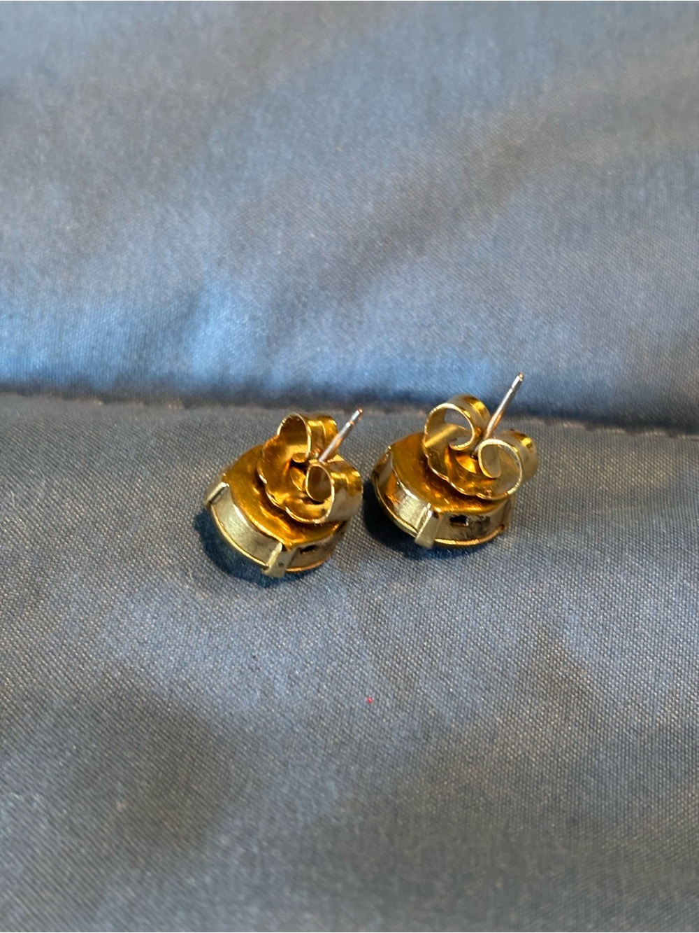 Tova Gold-Tone Green Crystal Stud Earrings - Women's Jewelry - Picture 2 of 4